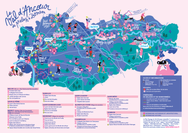 Carte ludique Val d'Ancoeur