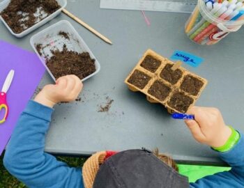 Atelier jardinier en herbes