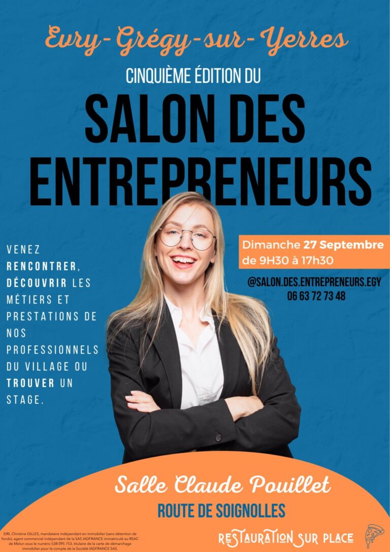 5e édition du salon des entrepreneurs d'Evry-Grégy-sur-Yerres_Évry-Grégy-sur-Yerre