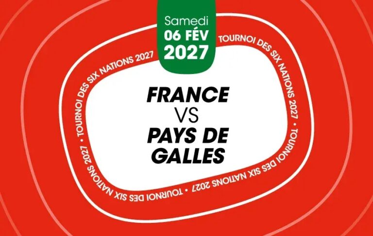 Rugby France vs Pays de Galles au Stade de France