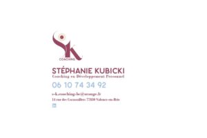 S-K Coach en développement personnel et bilan de compétences