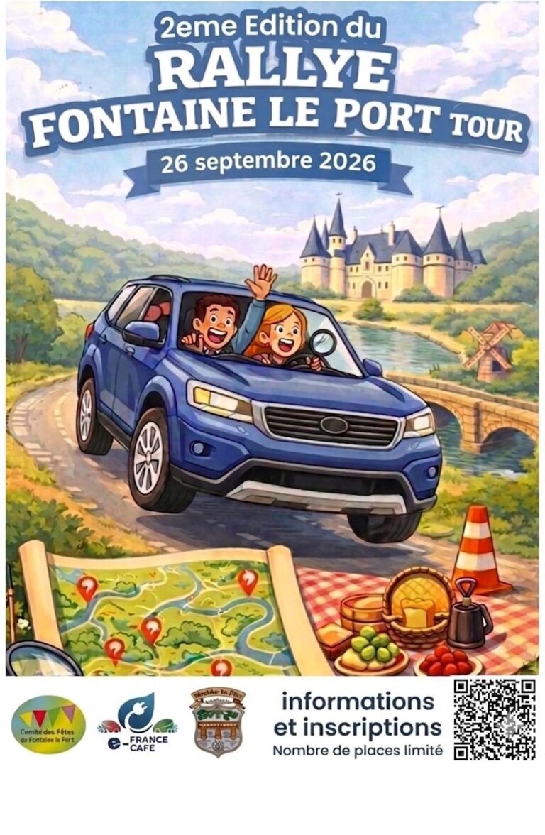 Rallye Fontaine-le-Port Tour 2026_Fontaine-le-Port