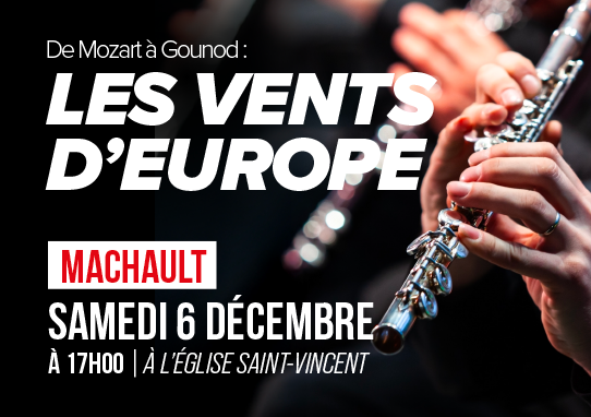 actu à la une concert OSER Machault décembre 2025