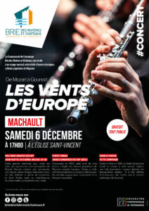 Concert Orchestre Symphonique En Résonance : « Les vents d’Europe » à Machault