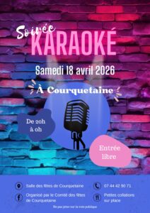 Soirée karaoké à Courquetaine