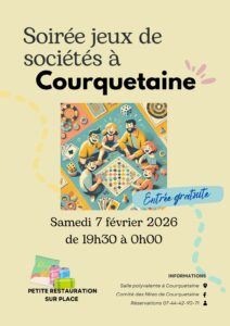 Soirée jeux de société à Courquetaine