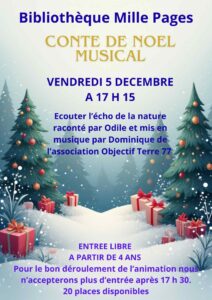 Conte de Noël musical à Grisy-Suisnes