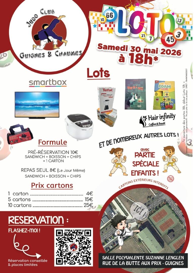 Loto du Judo Club de Guignes