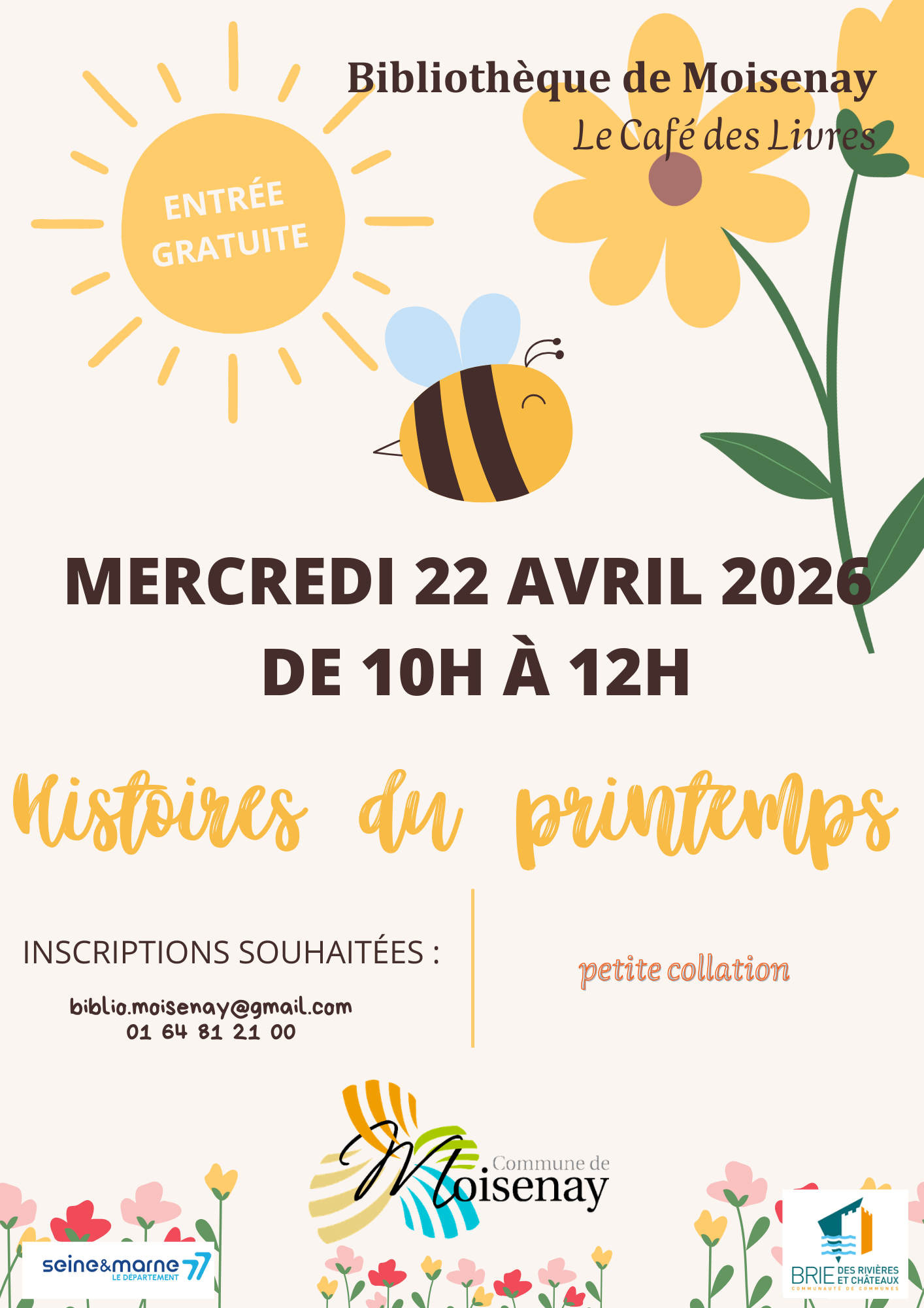 Histoires du printemps à Moisenay