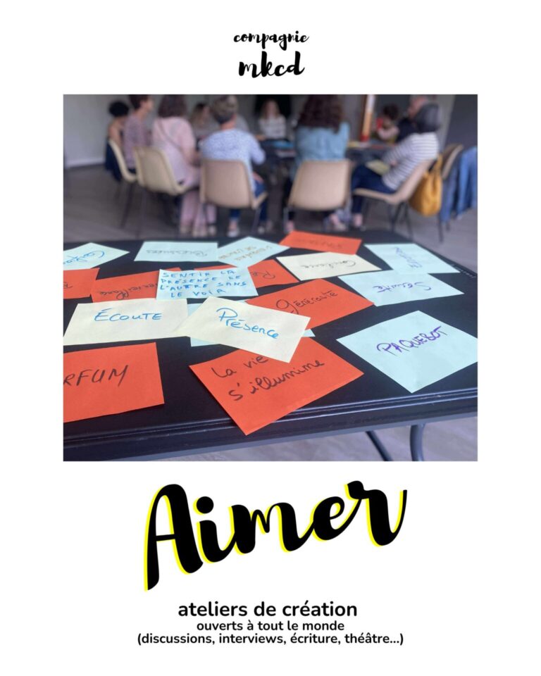 Ateliers de création artistique « Aimer » à Bombon