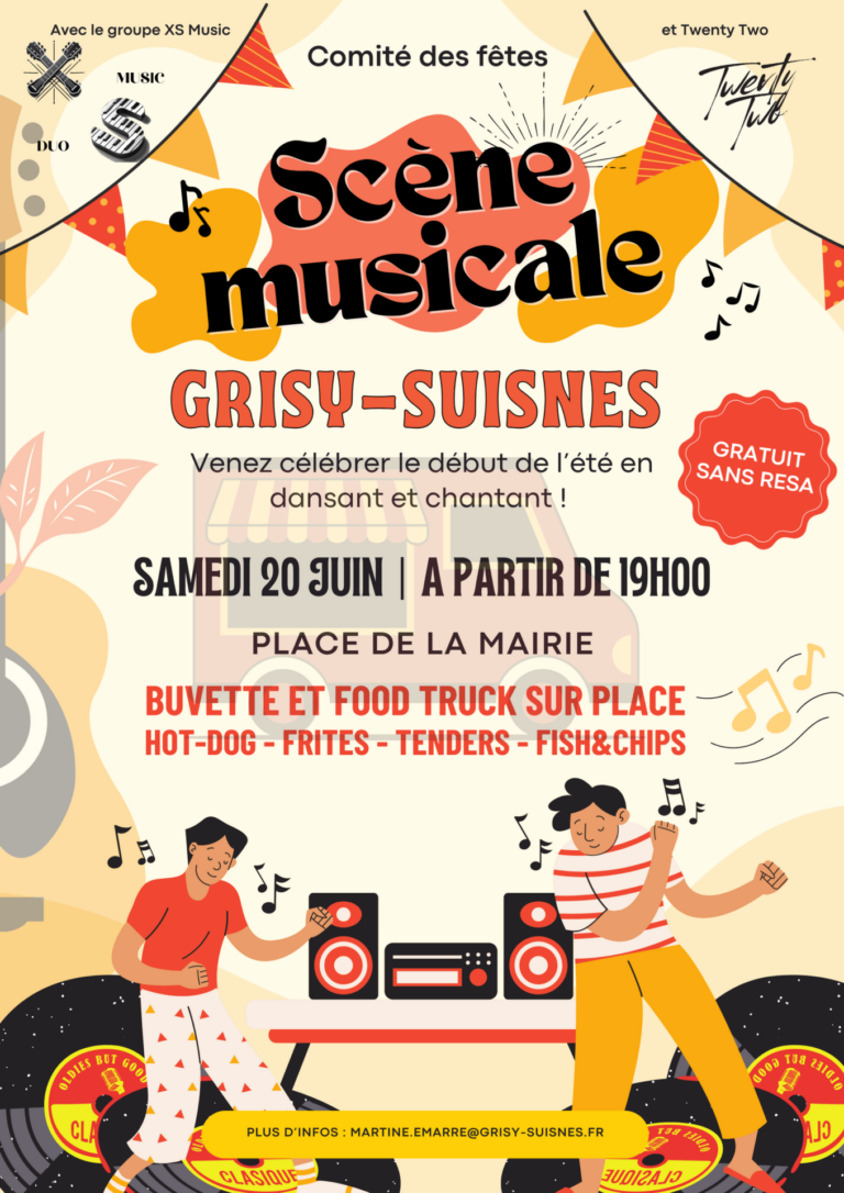 Scène musicale à Grisy-Suisnes