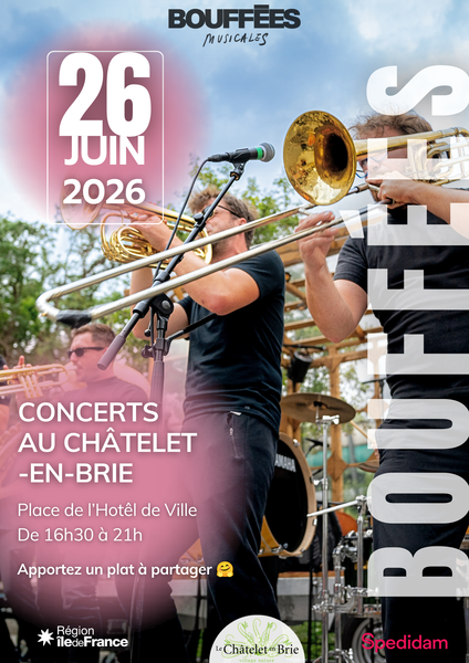 Concert : Les Bouffées Musicales au Châtelet-en-Brie