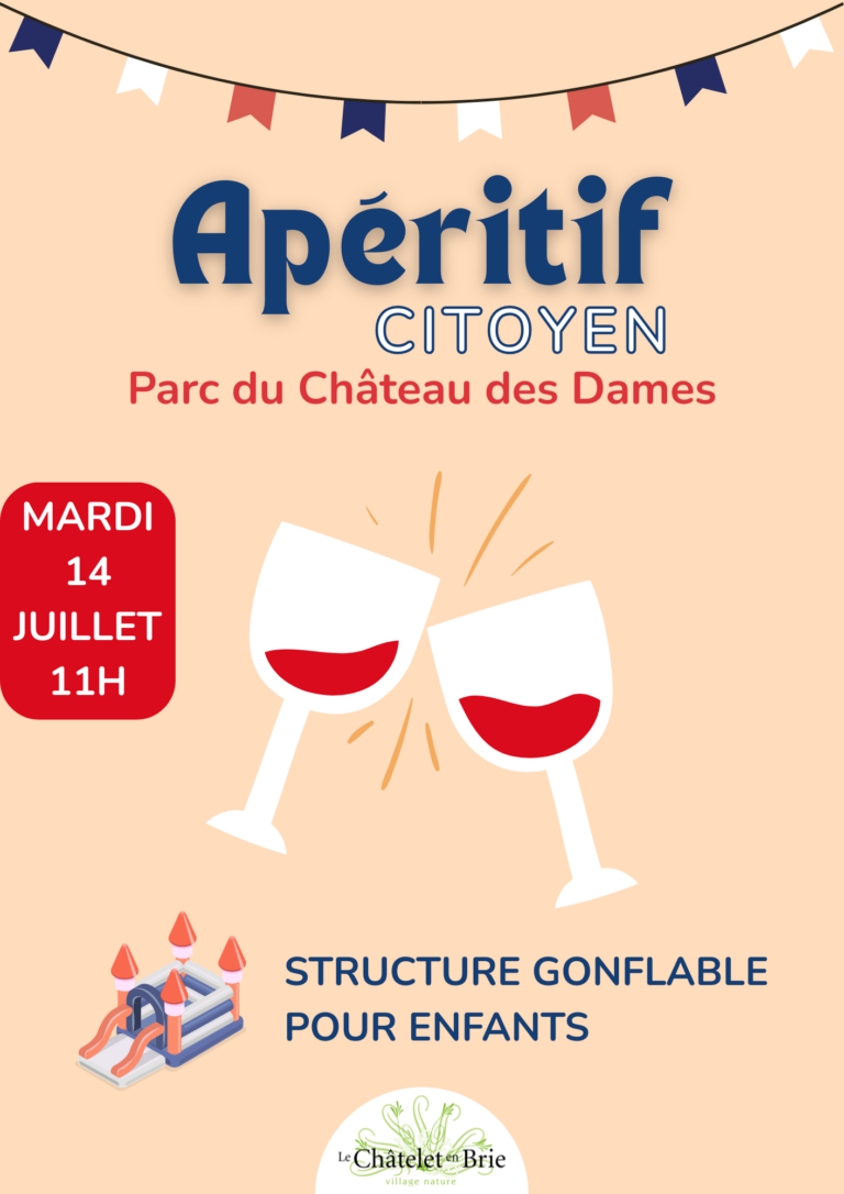 Apéritif citoyen au Châtelet-en-Brie