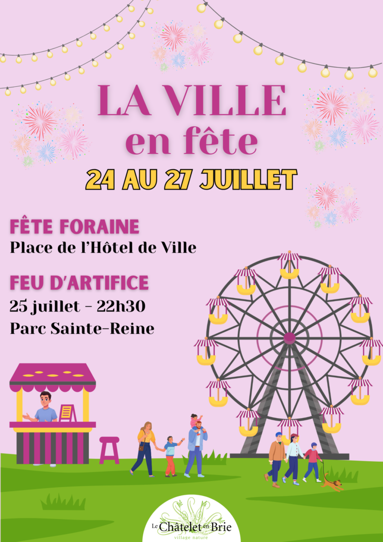 La ville en fête au Châtelet-en-Brie