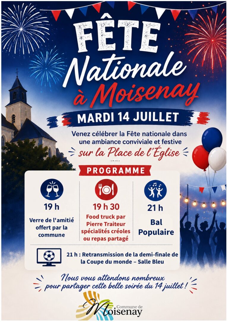 Fête nationale à Moisenay