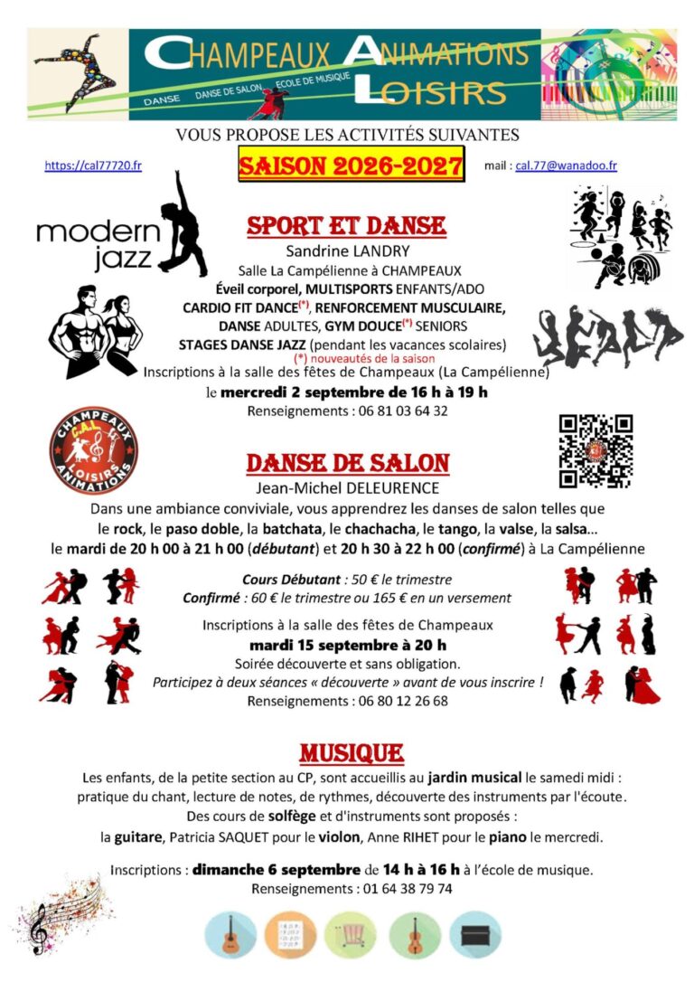 Fiche Activités du CAL