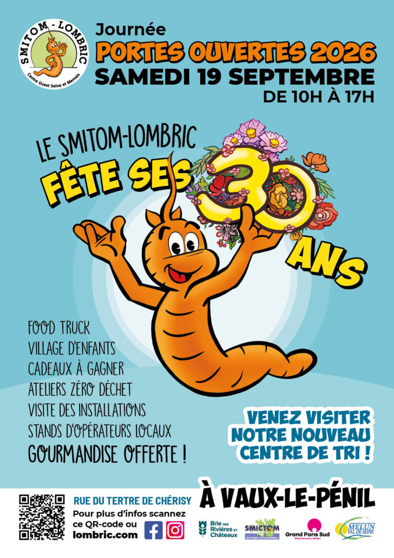 Journée Portes Ouvertes : 30 ans du SMITOM-LOMBRIC à Vaux-le-Pénil_Vaux-le-Pénil