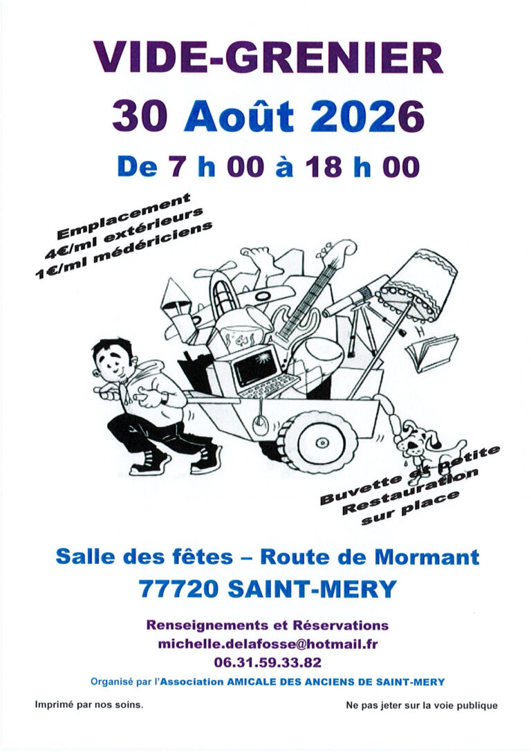 Vide-greniers de Saint Méry