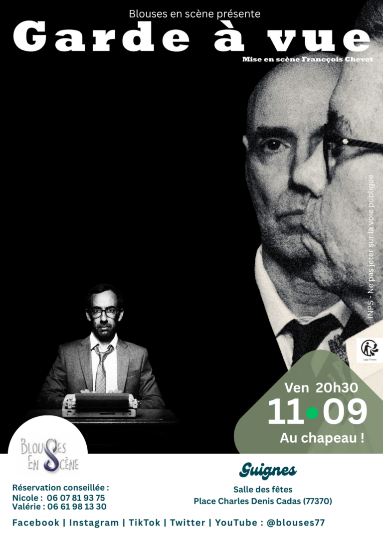 Théâtre : Garde à vue à Guignes