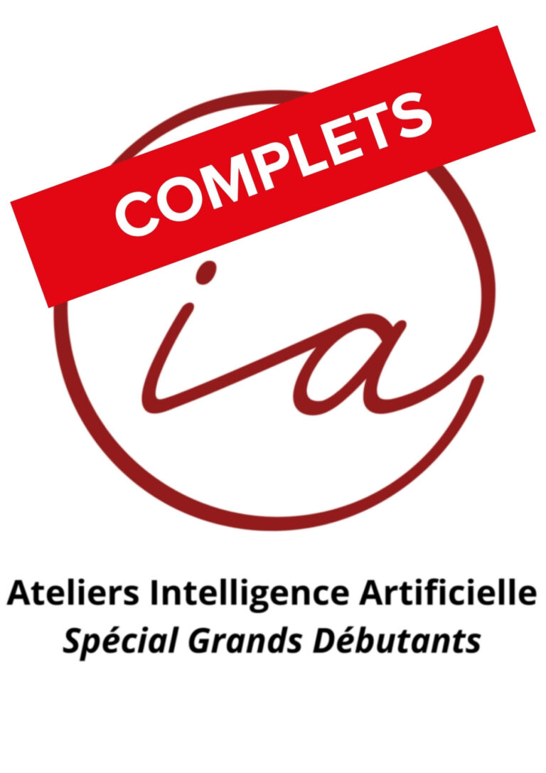 Atelier "Intelligence artificielle" : spécial débutant au Châtelet-en-Brie_Le Châtelet-en-Brie