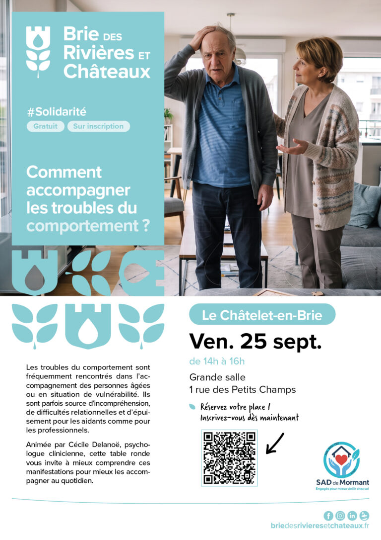 Table ronde : Comment accompagner les troubles du comportement au Châtelet-en-Brie_Le Châtelet-en-Brie