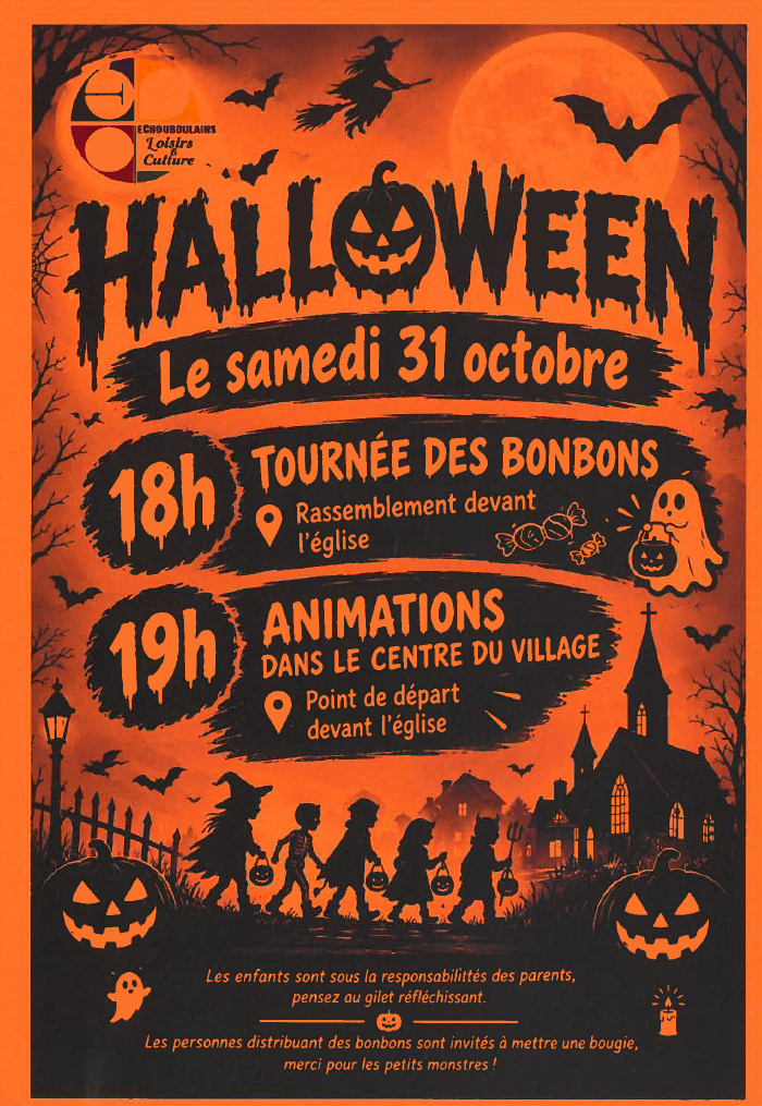Halloween se prépare à Échouboulains_Échouboulains