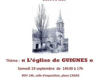 Journées Européennes du Patrimoine : Salon d’art et concours dessin à Guignes