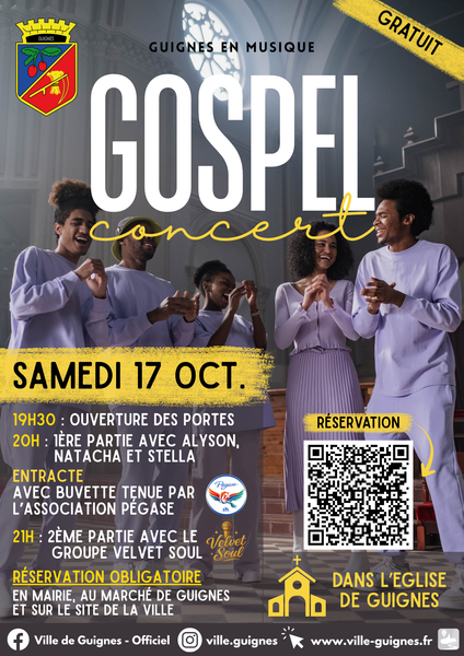 Concert Gospel à Guignes