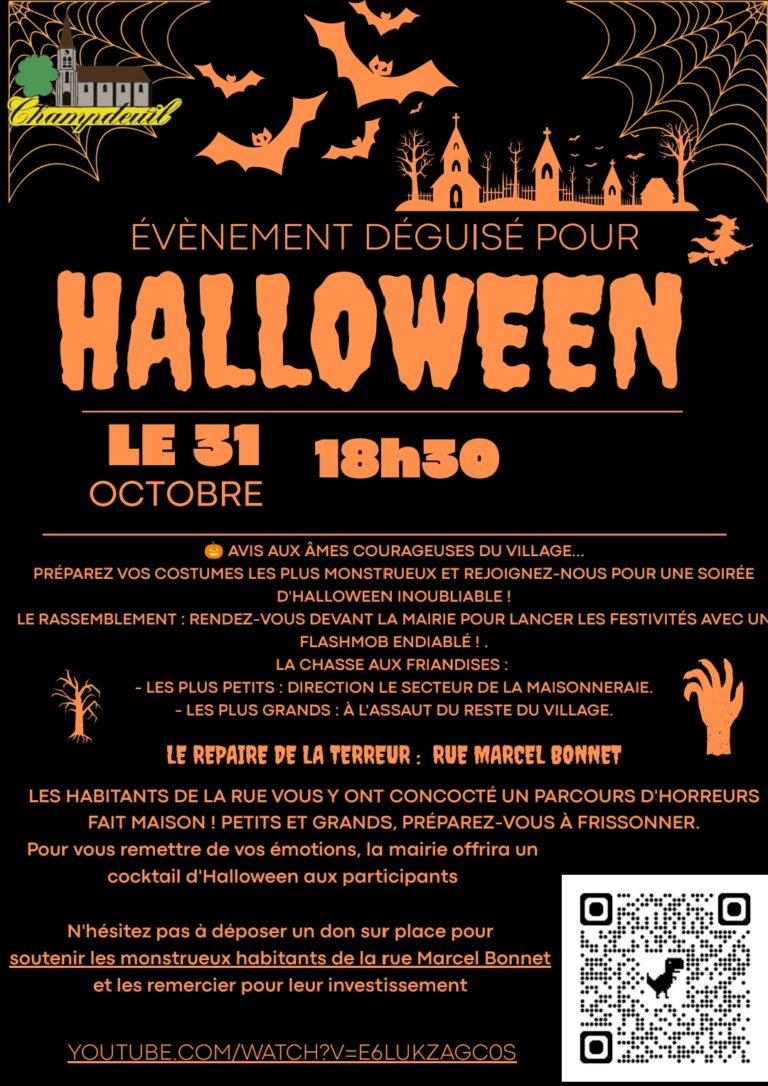 Halloween à Champdeuil